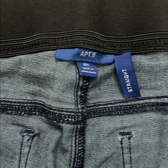 Apt. 9 Blue Skinny Jeans Modern Fit - Picture 2 of 8